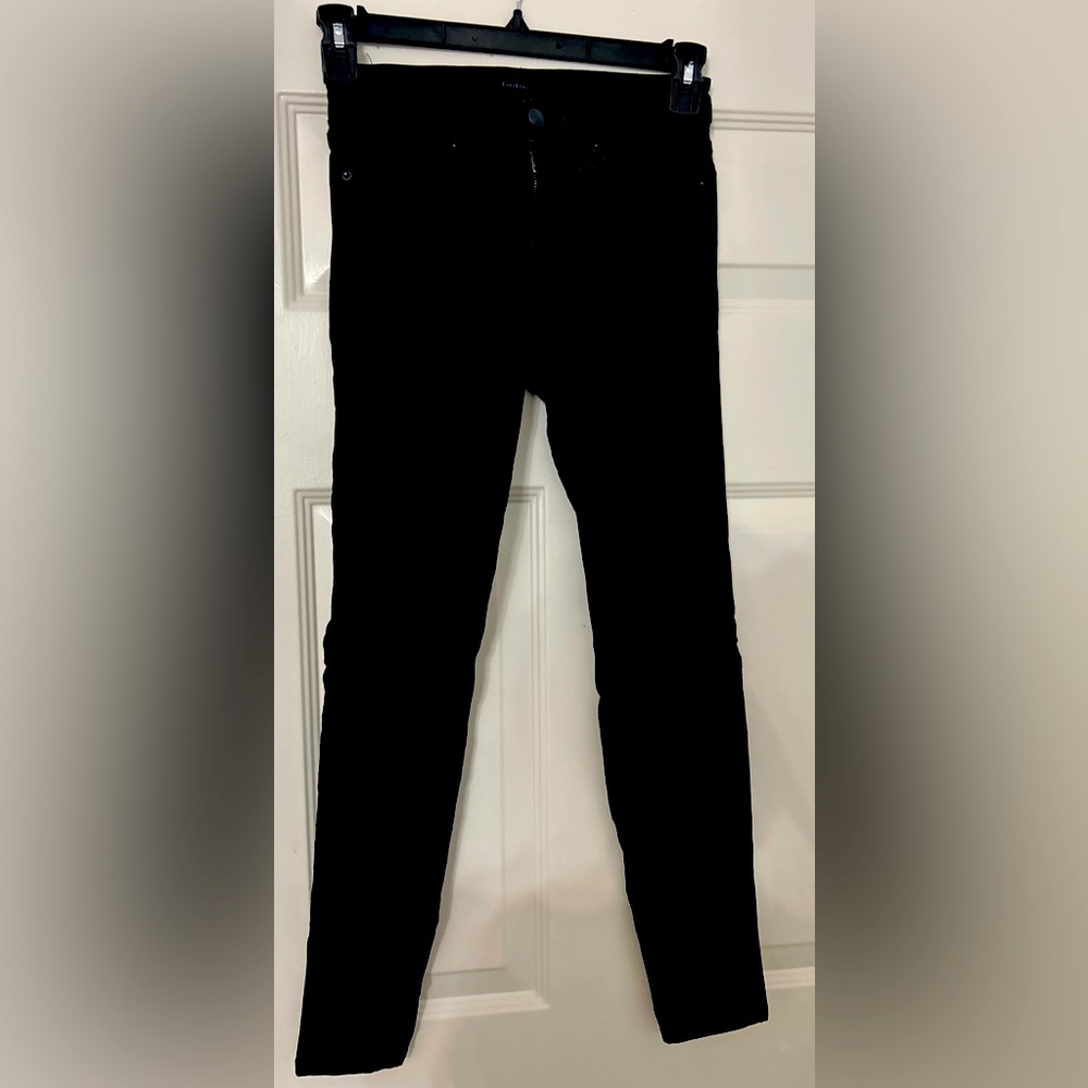 Brand: BEBE
Size: 26 
Color: Black
Condition: Used (Excellent Condition)